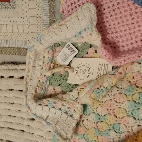 Urban renewal crochet blanket jacket - Picture 9 of 11